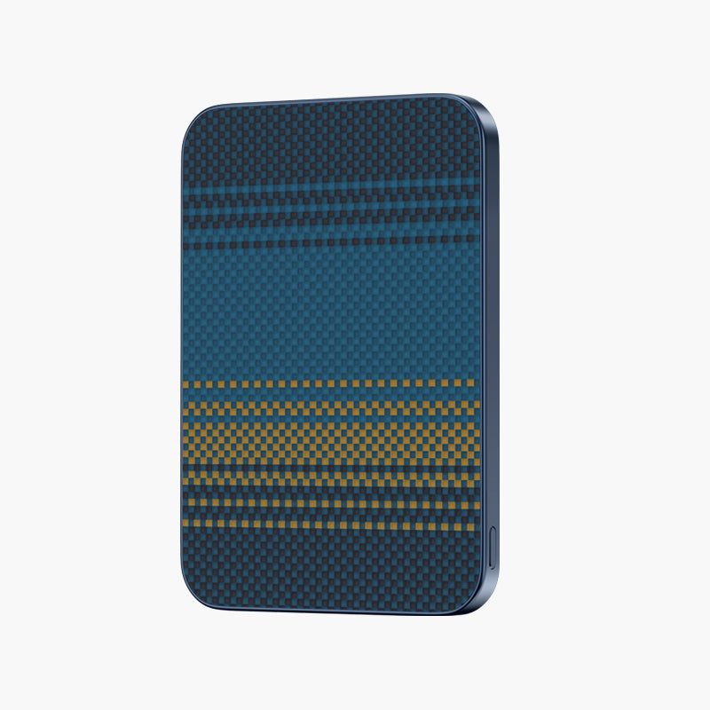 BRENDY PB-50 MagSnap 5000mAh Magnetic Wireless Power Bank Kevlar