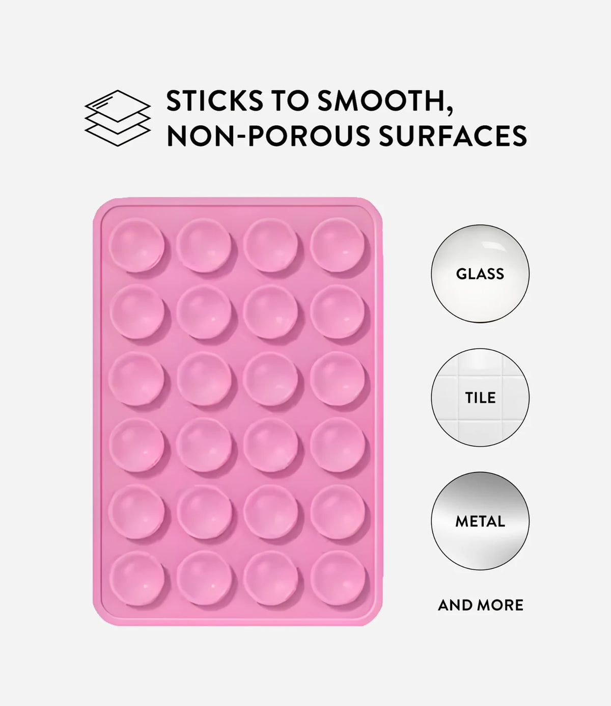 Soft Double Suction Phone Sticky Grip