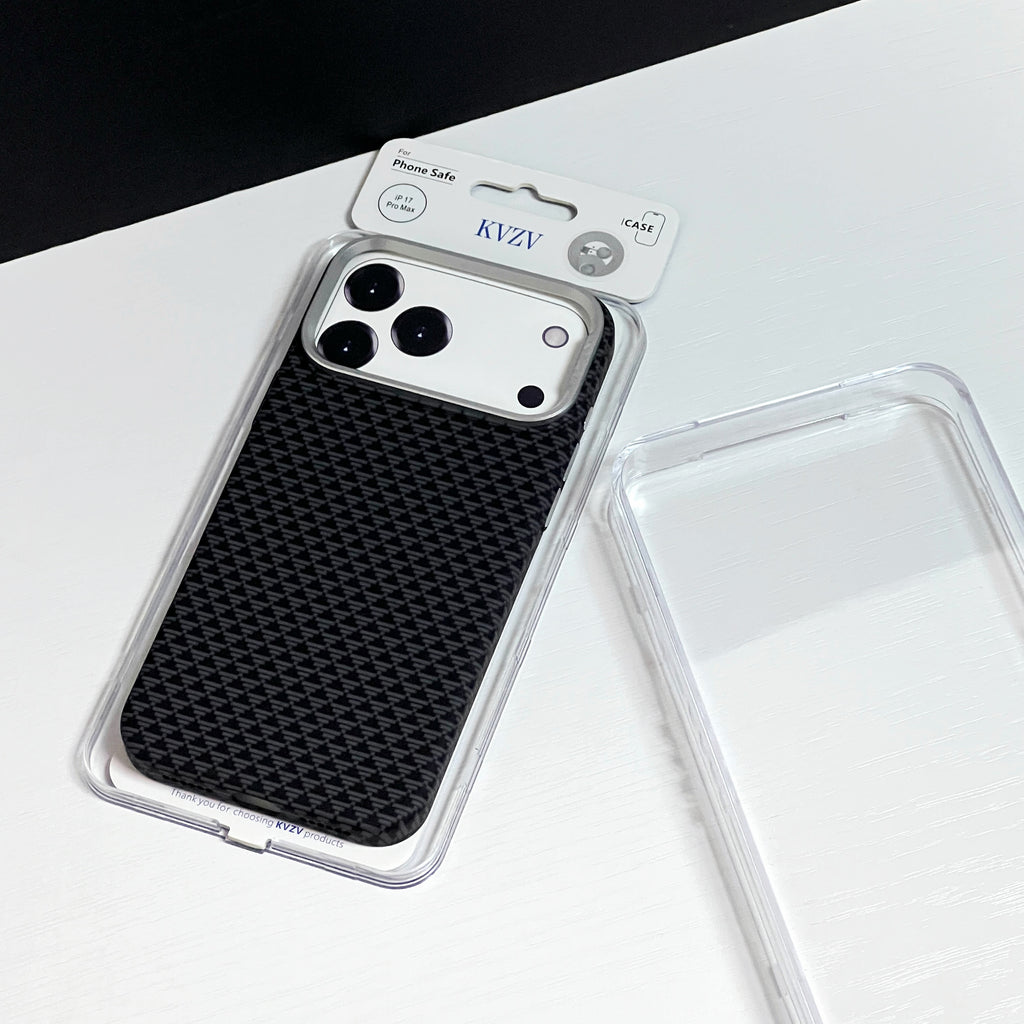 KVZV Carbon Fiber Texture MagSafe Case