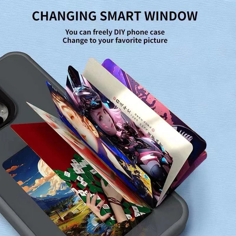 NFC DIY E-ink Screen Phone Case - Karol Bagh Wala