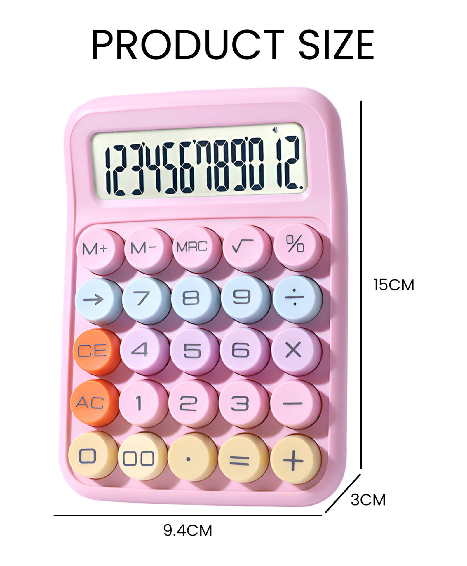 Colorful Calculator Extra Large - Karol Bagh Wala