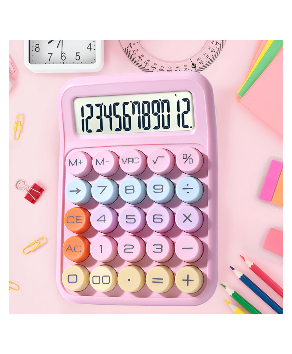 Colorful Calculator Extra Large - Karol Bagh Wala