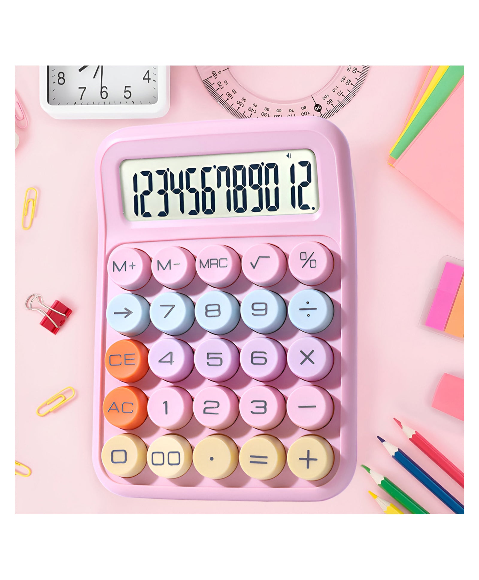 Colorful Calculator Extra Large - Karol Bagh Wala