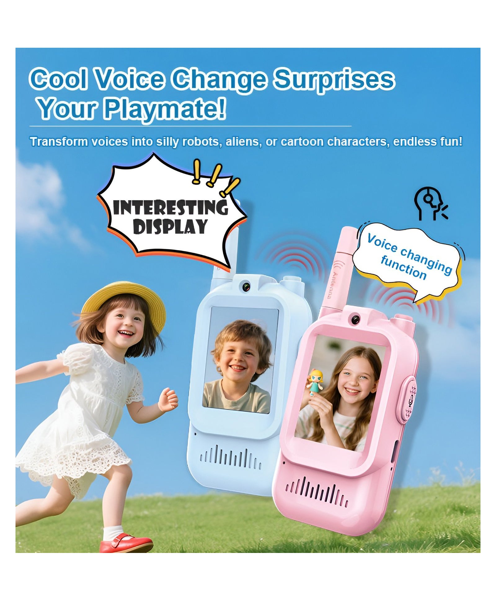 Video Walkie Talkie Children's Toy - Karol Bagh Wala