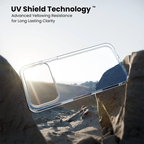 Anti Yellow Premium Crystal Clear Transparent Case - Karol Bagh Wala
