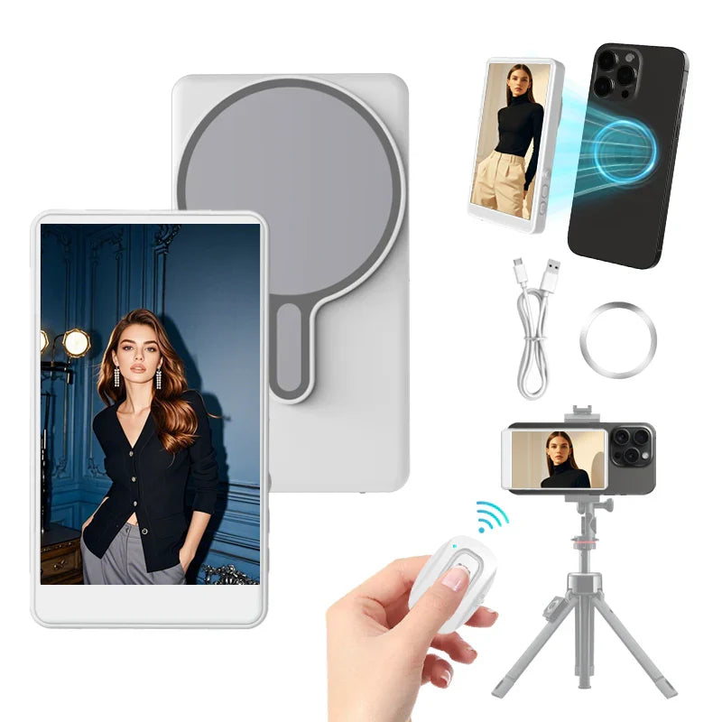 Vlog Selfie Monitor Screen For iPhone And Android