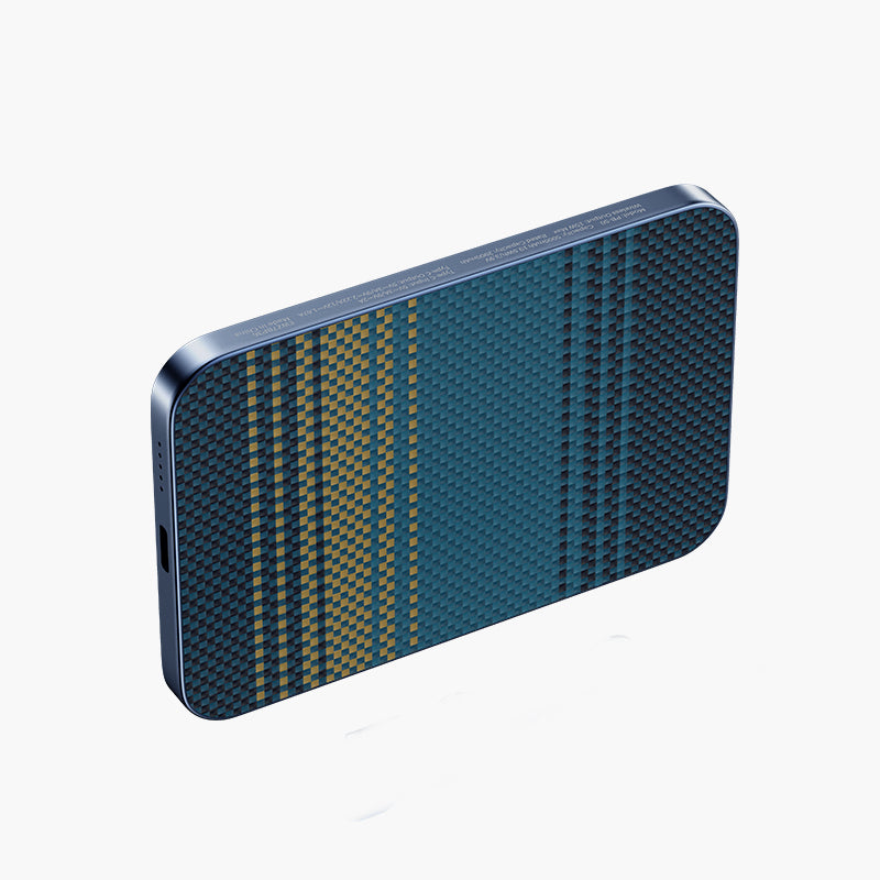 BRENDY PB-50 MagSnap 5000mAh Magnetic Wireless Power Bank Kevlar