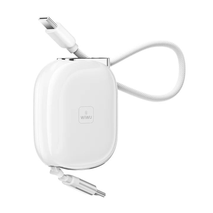 WiWU 240W Ultra-Fast Charging Retractable USB-C to USB-C Cable