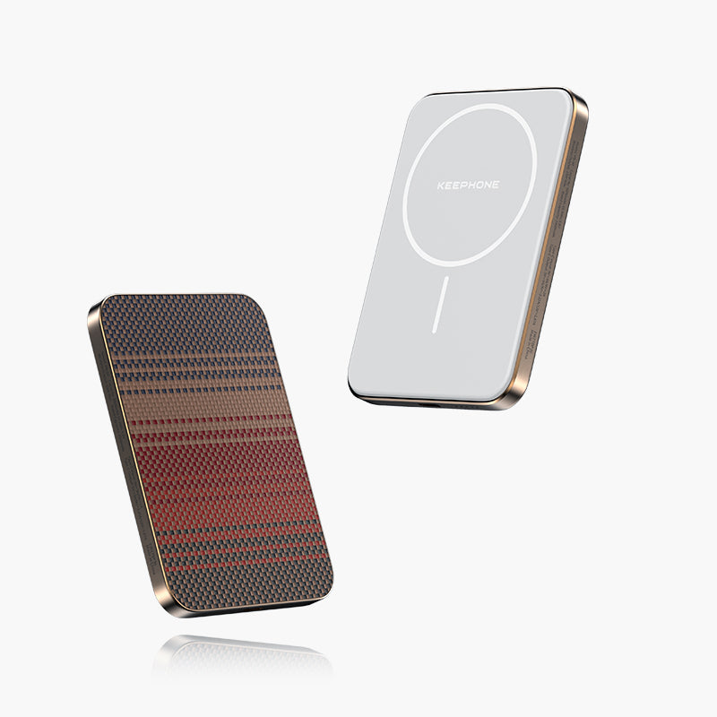 BRENDY PB-50 MagSnap 5000mAh Magnetic Wireless Power Bank Kevlar