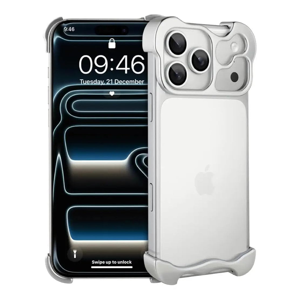 Titanium Frame Bumper Case for iPhone 17 Pro &  iPhone 17 Pro Max - Karol Bagh Wala