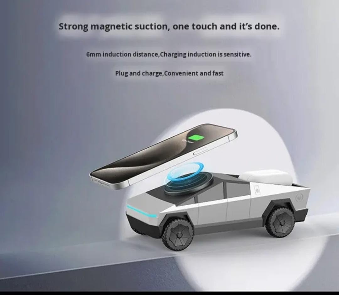 Tesla Cybertruck 3-in-1 Wireless MagSafe Charger
