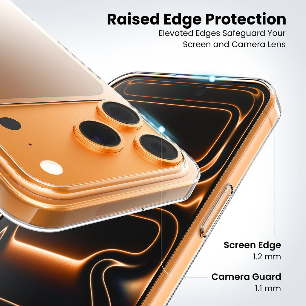 Anti Yellow Premium Crystal Clear Transparent Case - Karol Bagh Wala