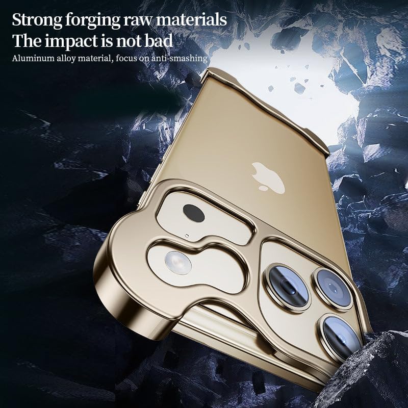 Titanium Frame Bumper Case for iPhone 17 Pro &  iPhone 17 Pro Max - Karol Bagh Wala