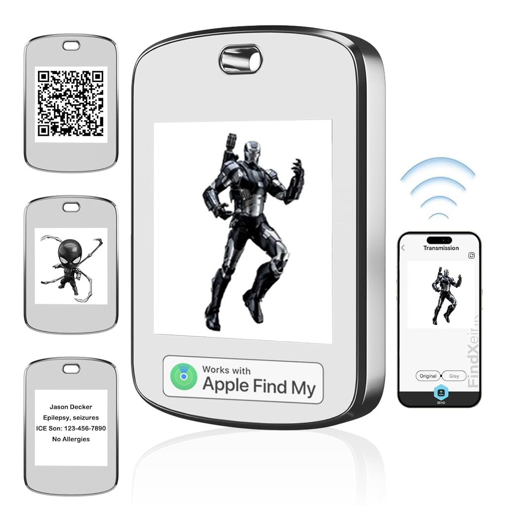 E-Ink AirTag Smart Finder Tracker with Apple Find My