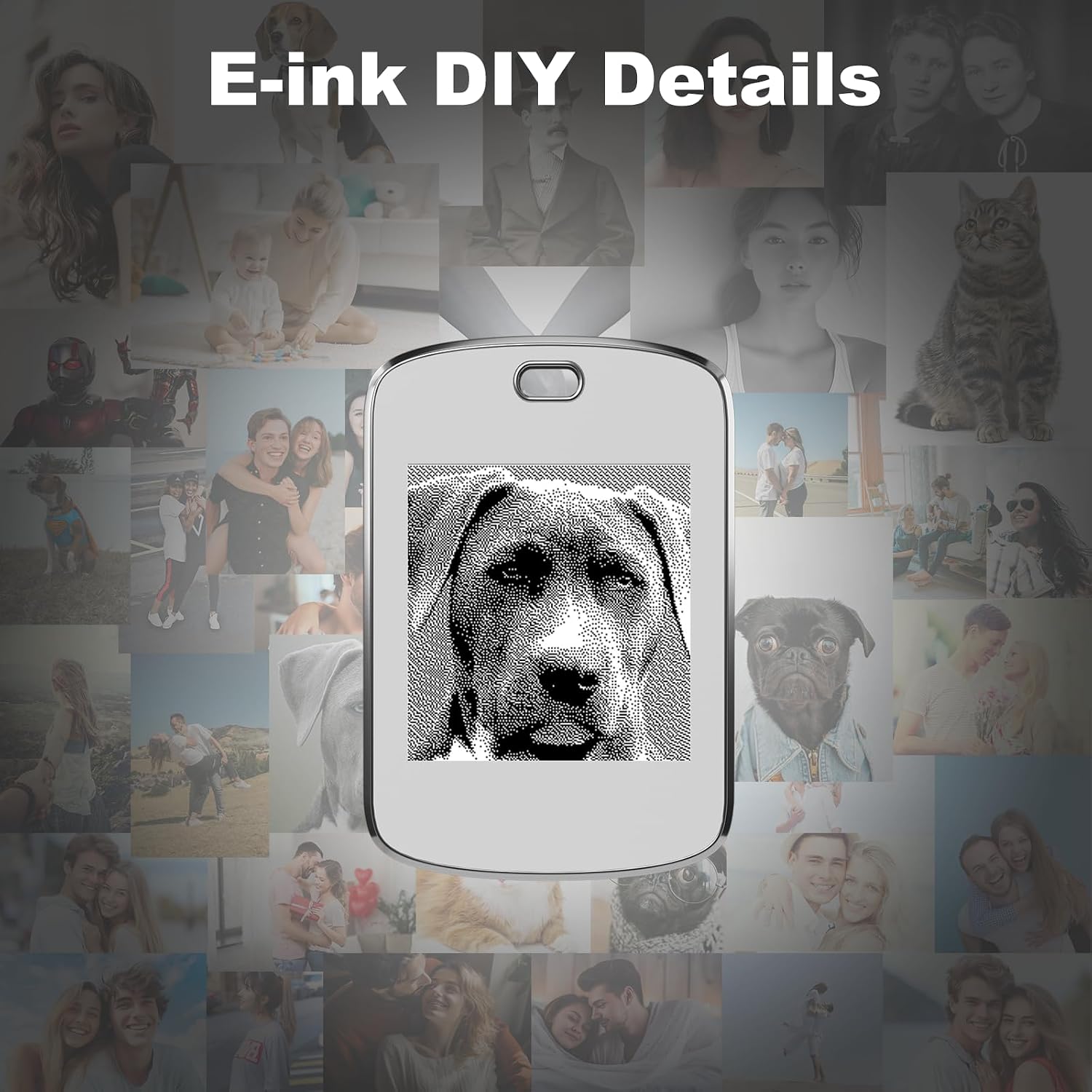 E-Ink AirTag Smart Finder Tracker with Apple Find My