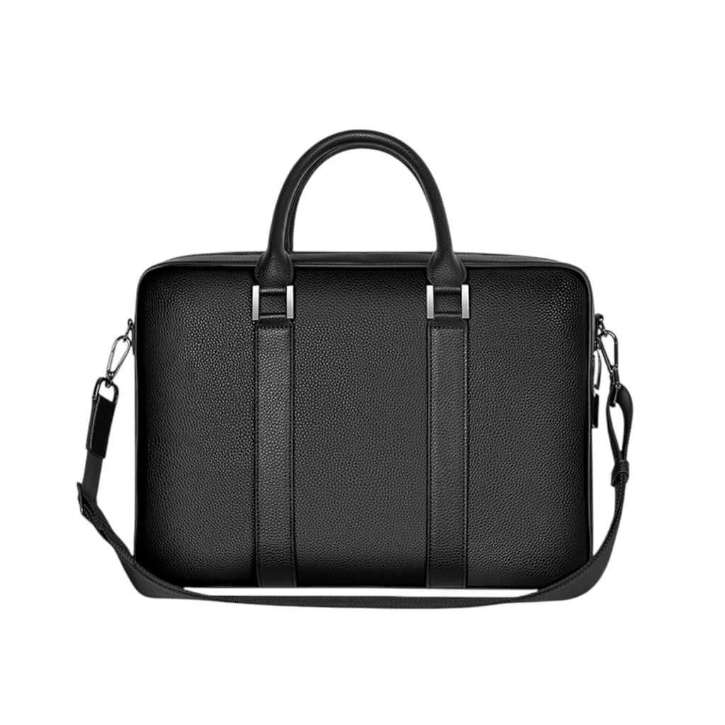 WiWU Waterproof Fingerprint Lock Leather Briefcase , 16 inch Laptop