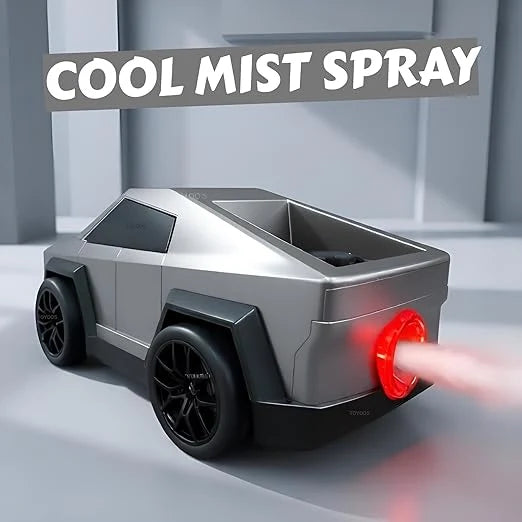 RC Cyber Tesla Drift Car for Kids with Mist Spray