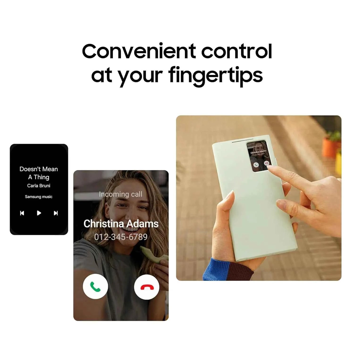Smart View Window Flip Case - Samsung