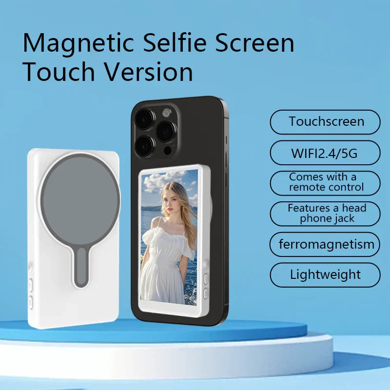 Vlog Selfie Monitor Screen For iPhone And Android