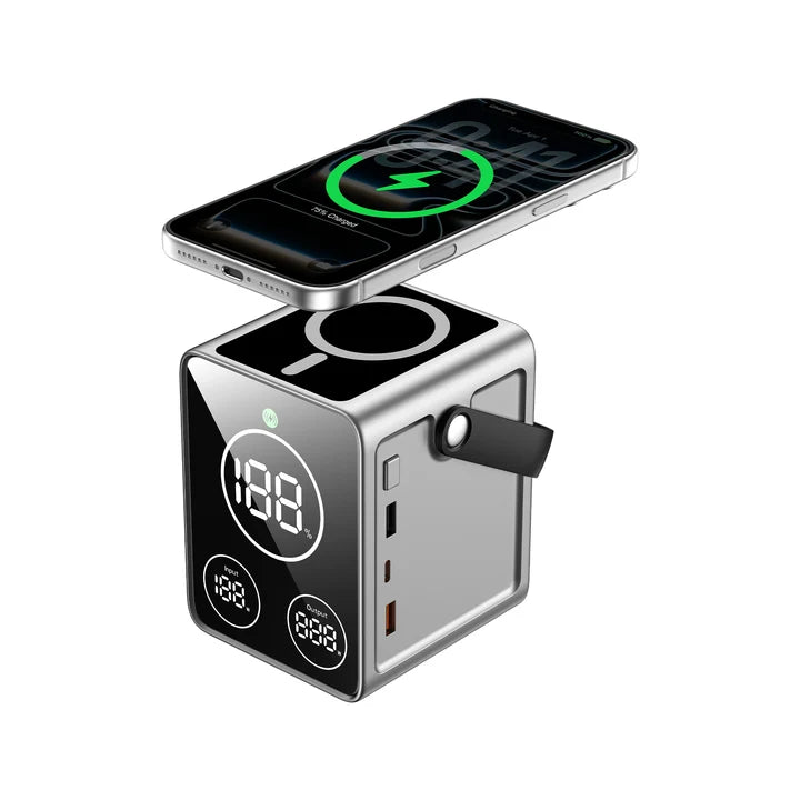 WiWU 50000mAh Power Station with 100W PD Fast Charging & 15W Wireless Charging
