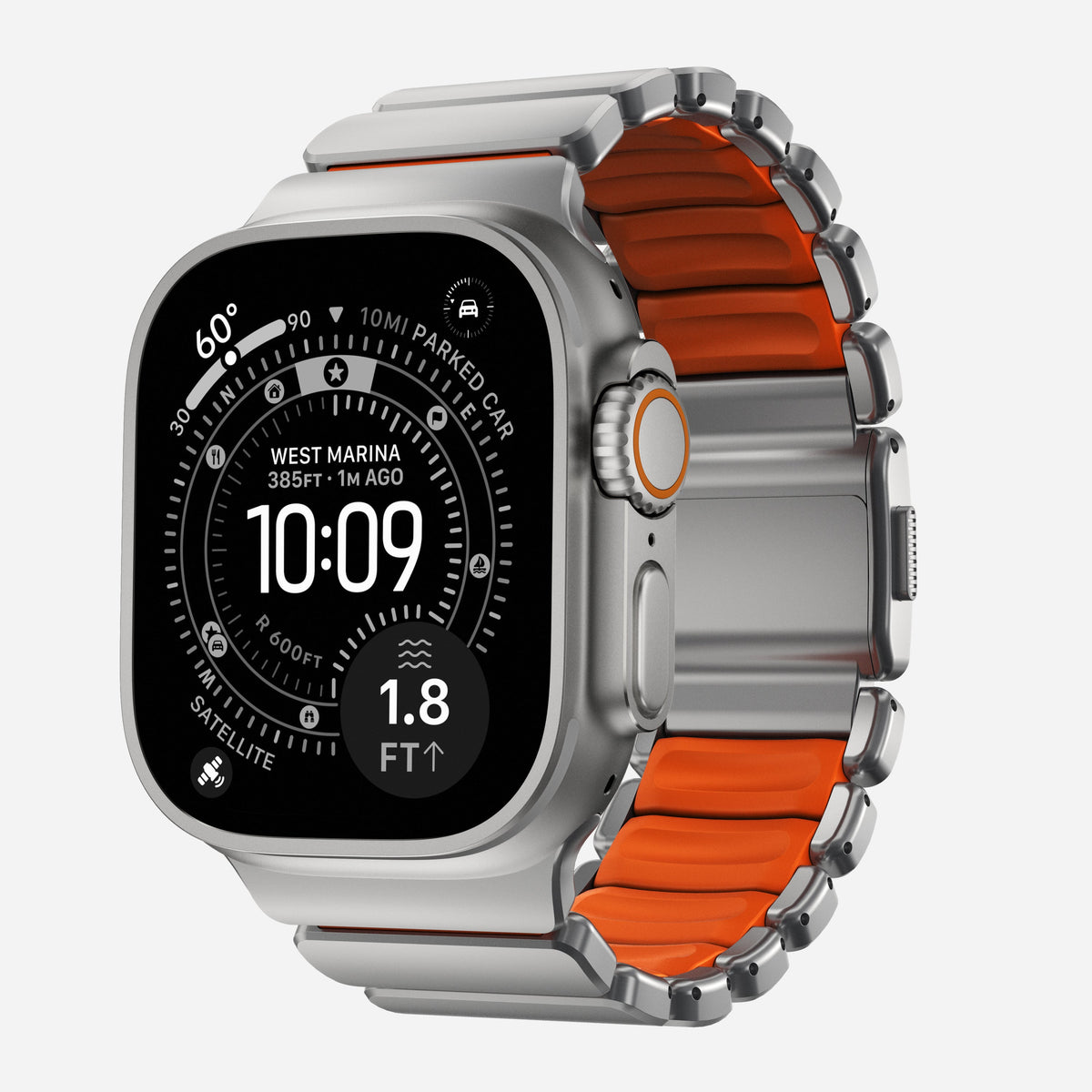 Apple Watch Stratos Band – Natural Titanium