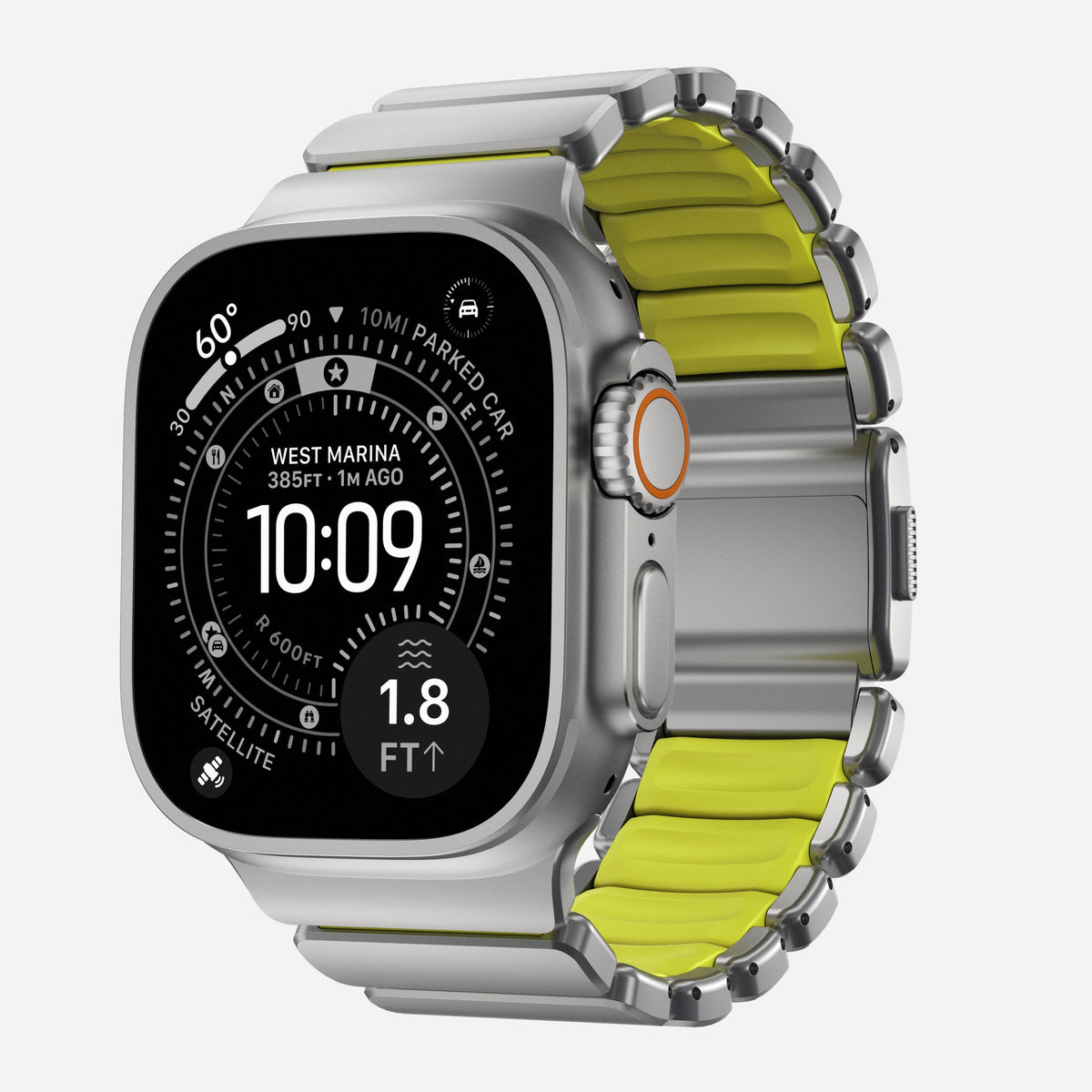 Apple Watch Stratos Band – Natural Titanium