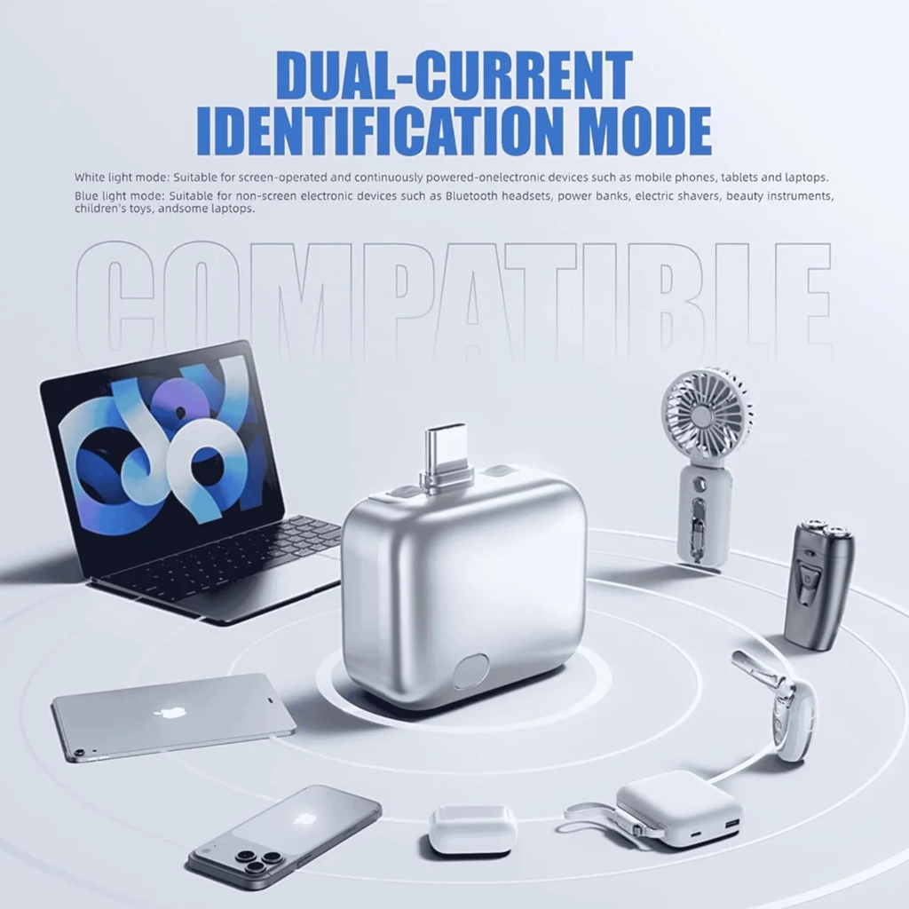 Eject: Type-C Smart Auto Cut-Off Charging Adapter with Automatic Power Disconnect & Battery Protection