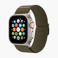 Apple Watch Stretchy Nylon Watch Band with Stainless Steel Buckle