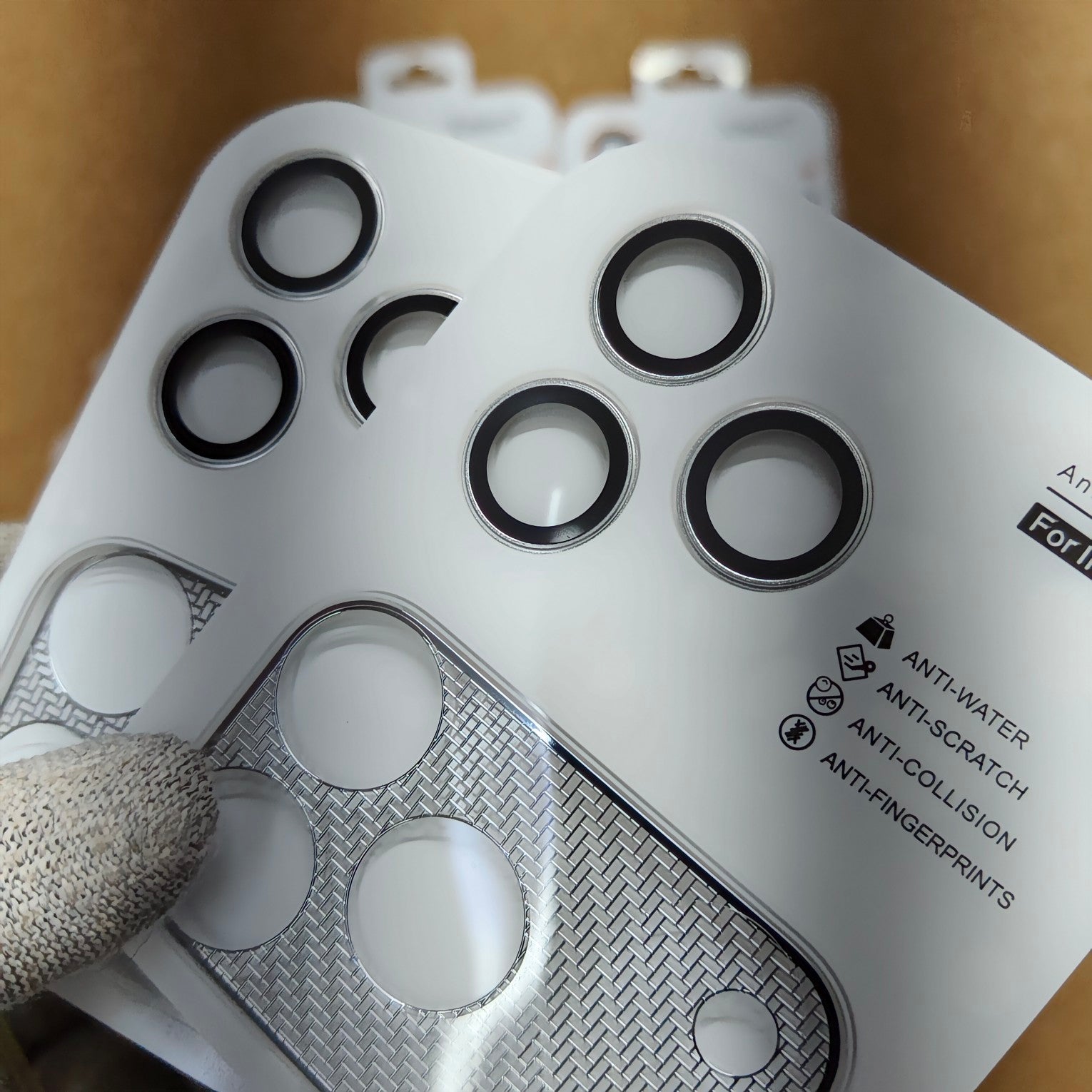 iPhone 17 Pro & 17 Pro Max Premium Mess Frame Camera Lens Protector