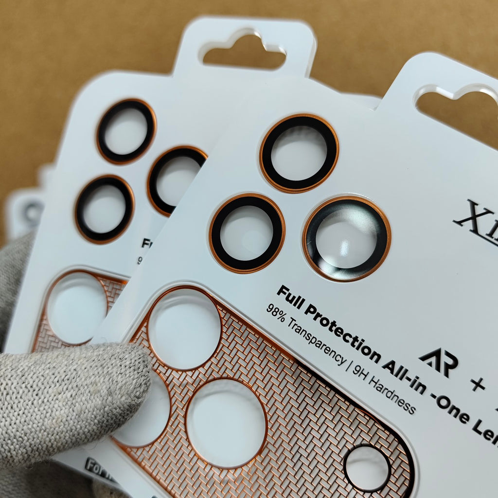 iPhone 17 Pro & 17 Pro Max Premium Mess Frame Camera Lens Protector