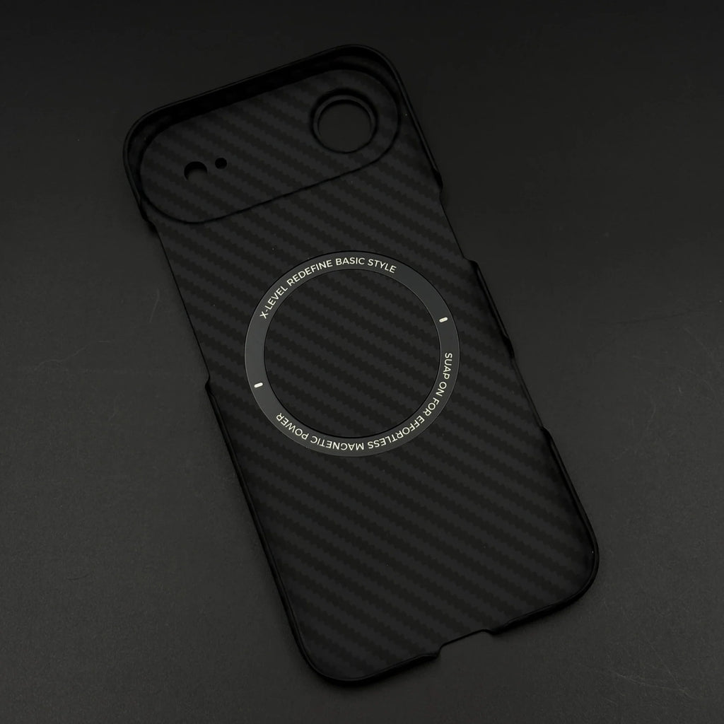 Ultra Slim Carbon Fibre MagSafe Case Lens Protector Edition