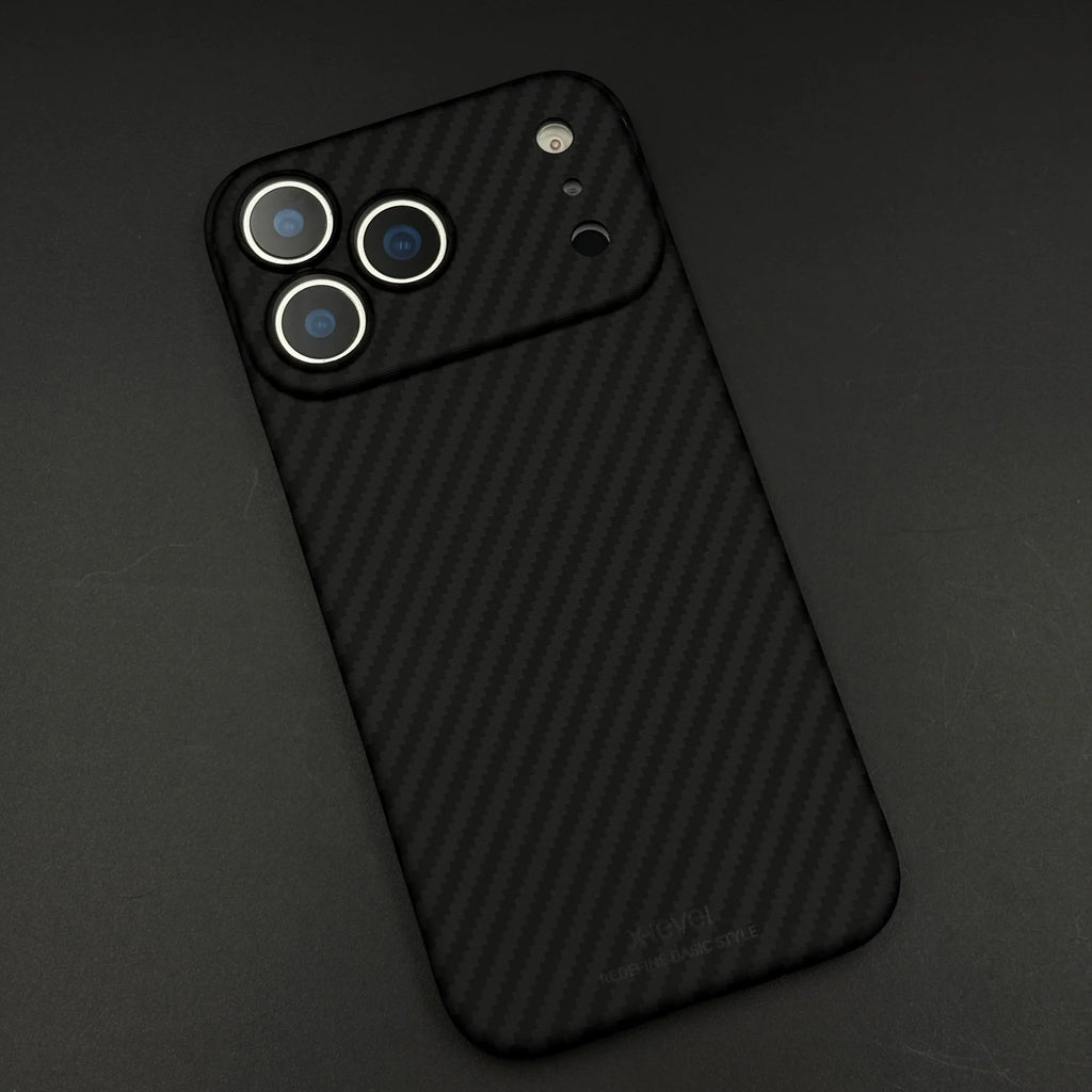 Ultra Slim Carbon Fibre MagSafe Case Lens Protector Edition