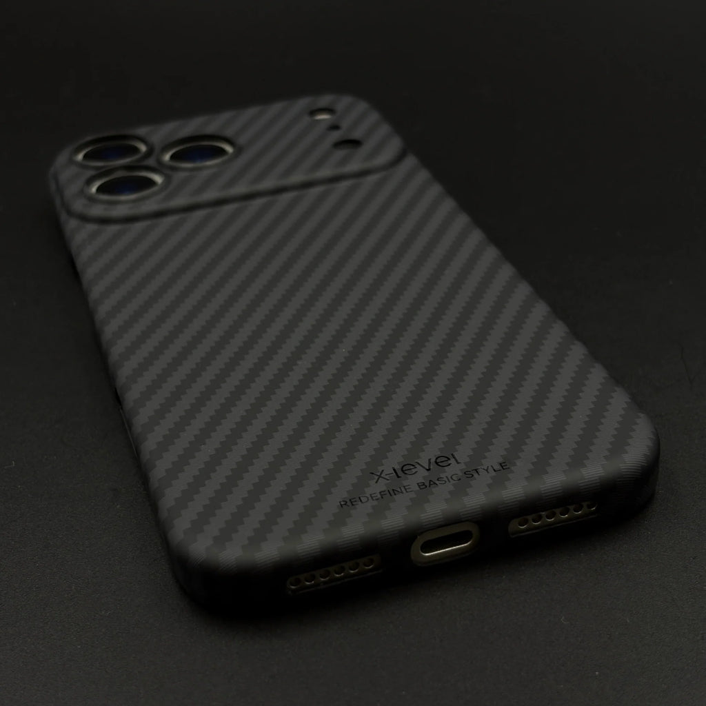 Ultra Slim Carbon Fibre MagSafe Case Lens Protector Edition
