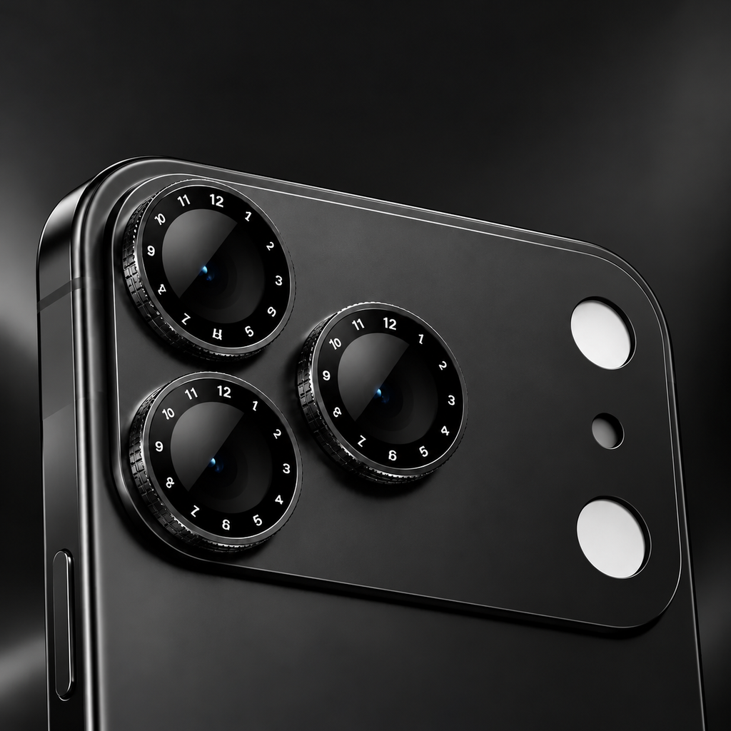 360° Rotating CPL Camera Lens Protector for iPhone