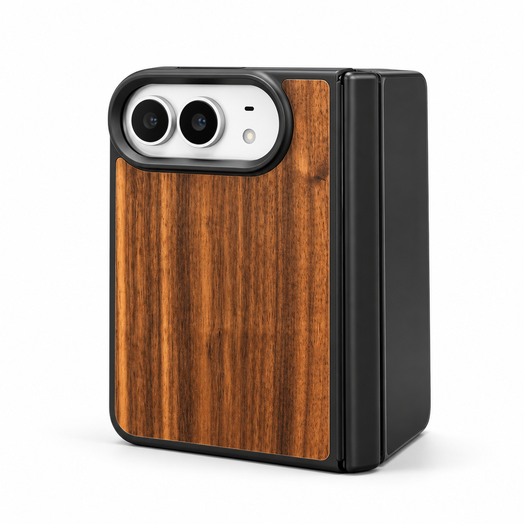 iPhone Duo Natural Walnut MagSafe Case