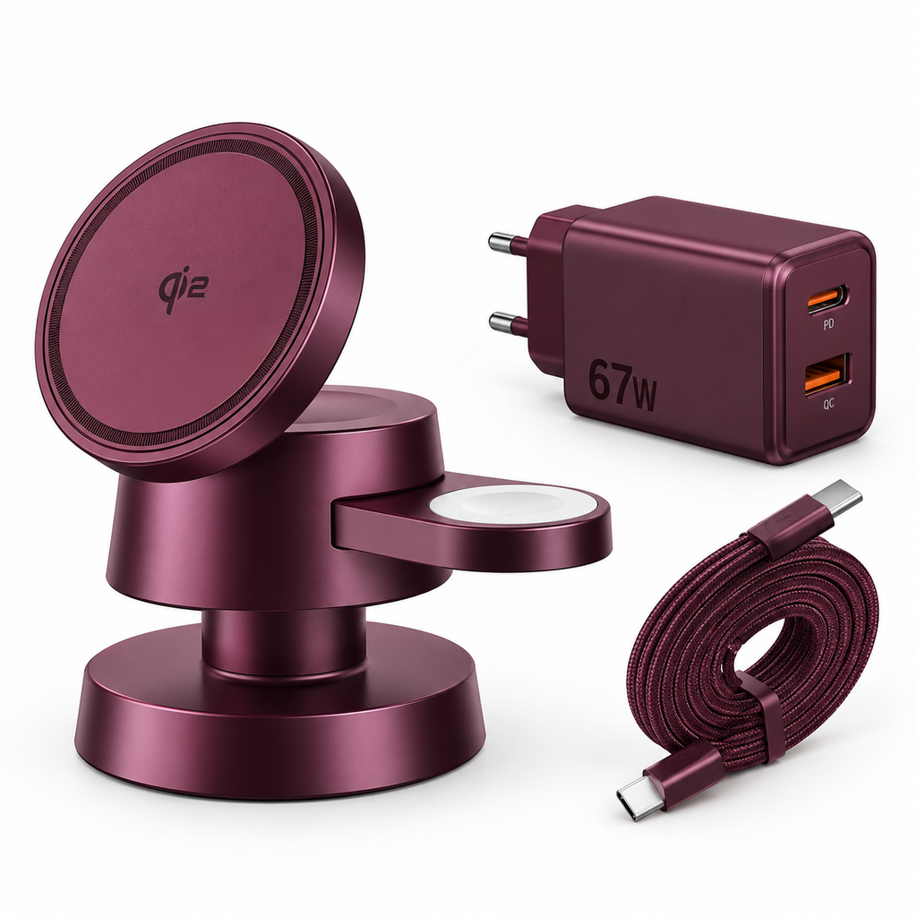 Apple Starter Kit – 3-in-1 Charging Essentials Bundle