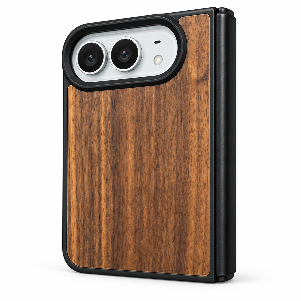 iPhone Duo Natural Walnut MagSafe Case