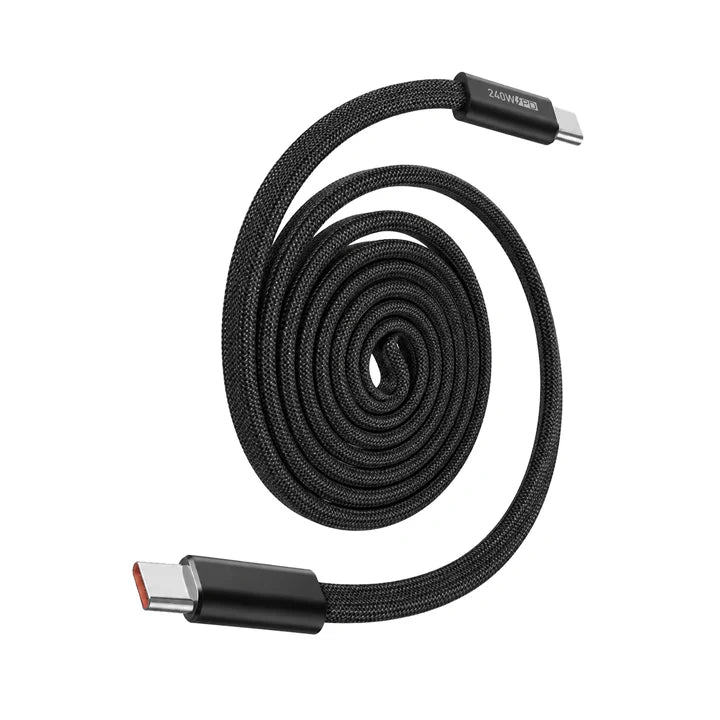WiWU 240W Magnetic Braided Charging Cable PD Fast Charging