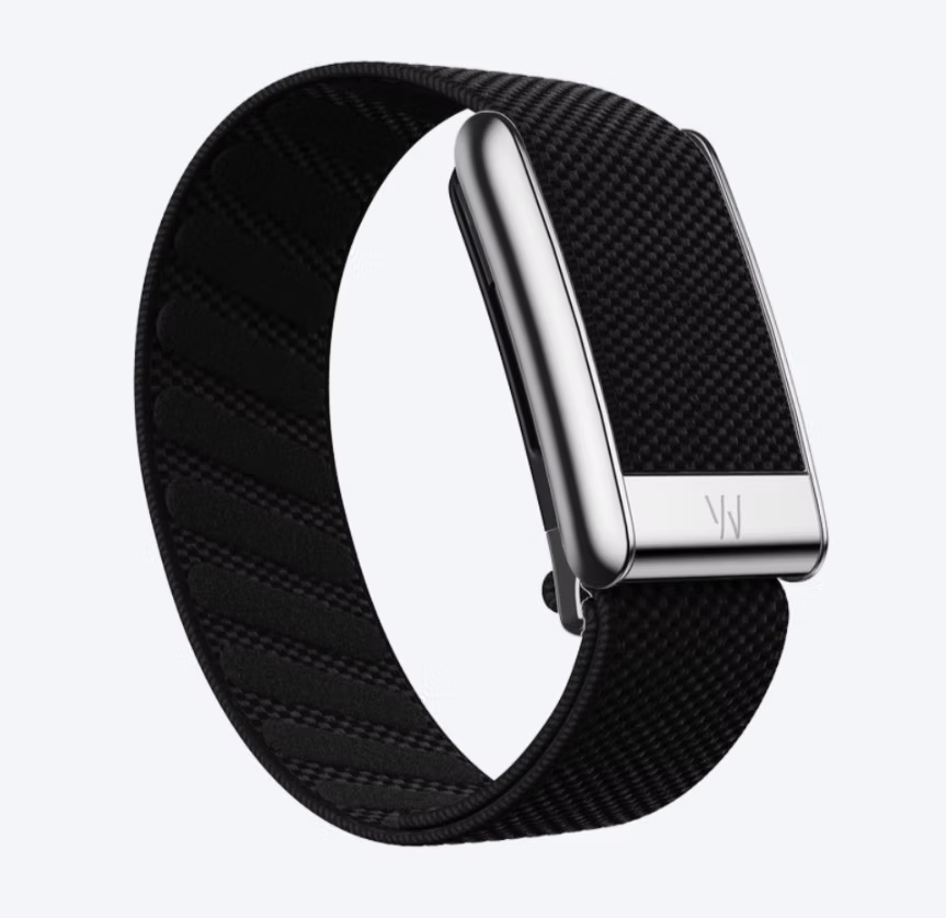 Whoop 5.0 Peak / MG Life Superknit Luxe Titanium Band (Strap Only)