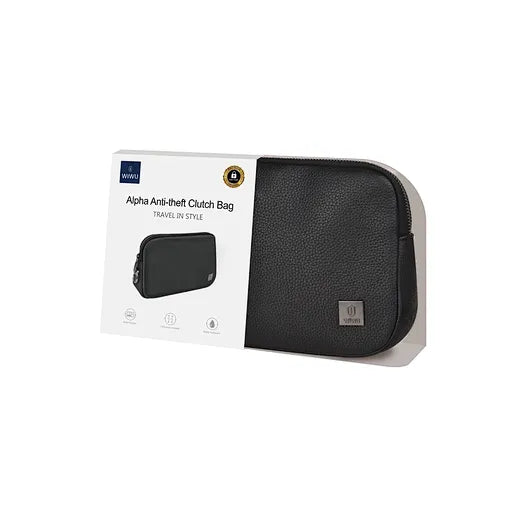 WiWU Alpha Anti-theft Clutch Bag - Karol Bagh Wala