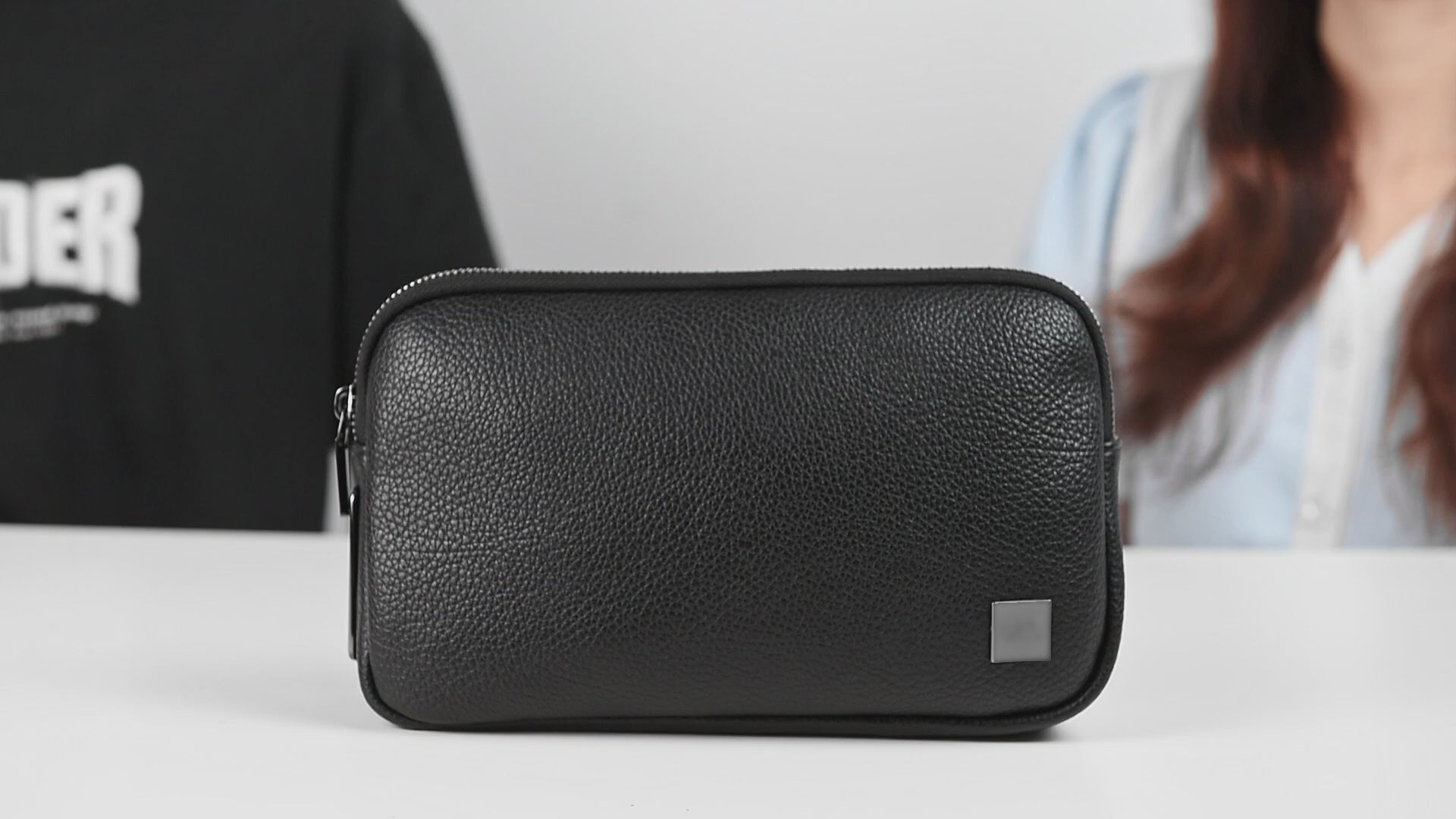 WiWU Alpha Anti-theft Clutch Bag with Fingerprint Lock