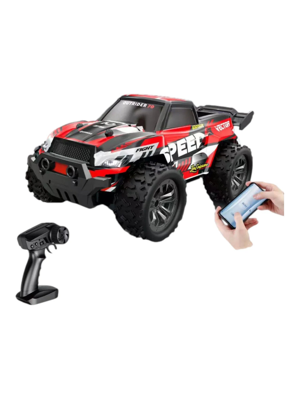 Wild Ride 4x4 RC Off-Road Car with Mobile App Control