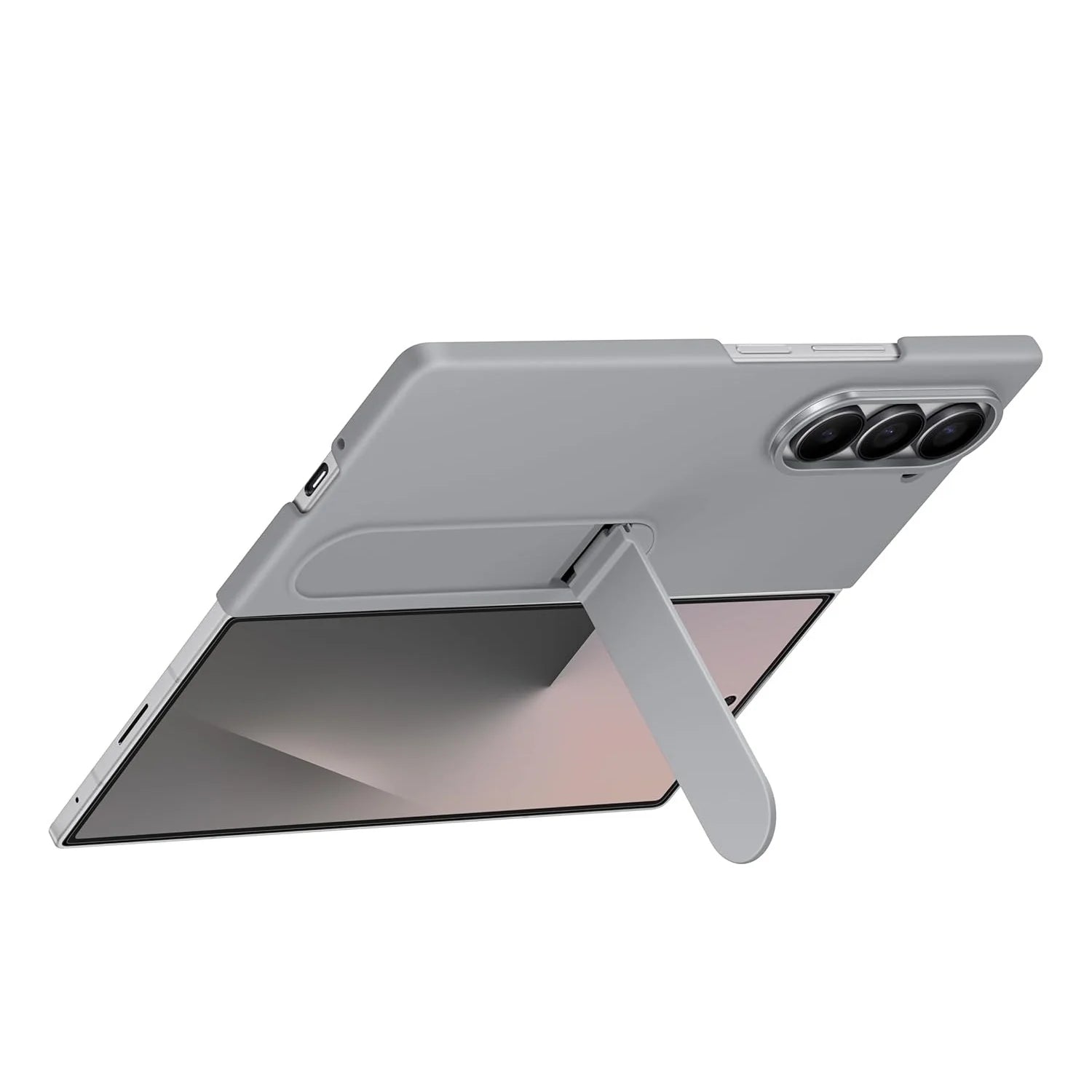 Samsung Galaxy Z Fold Silicon Case Kickstand with Logo