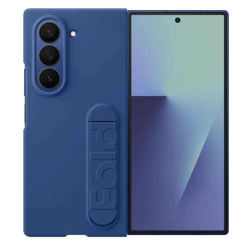 Samsung Galaxy Z Fold Silicon Case Kickstand with Logo